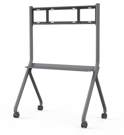 Carrello compatibile con prodotti MAXHUB IFP e commercial display da 55″-86”. Portata massima 100Kg. Colore Grigio - Codice ST33M