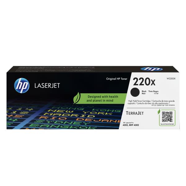 Cartuccia toner originale nero LaserJet HP 220X - Codice: W2200X