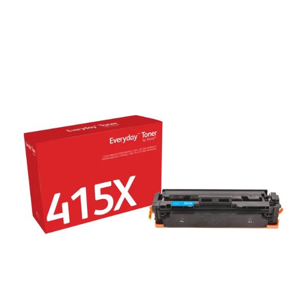 Toner Xerox Everyday Ciano 415X W2031X 006R04189 Alta Capacità