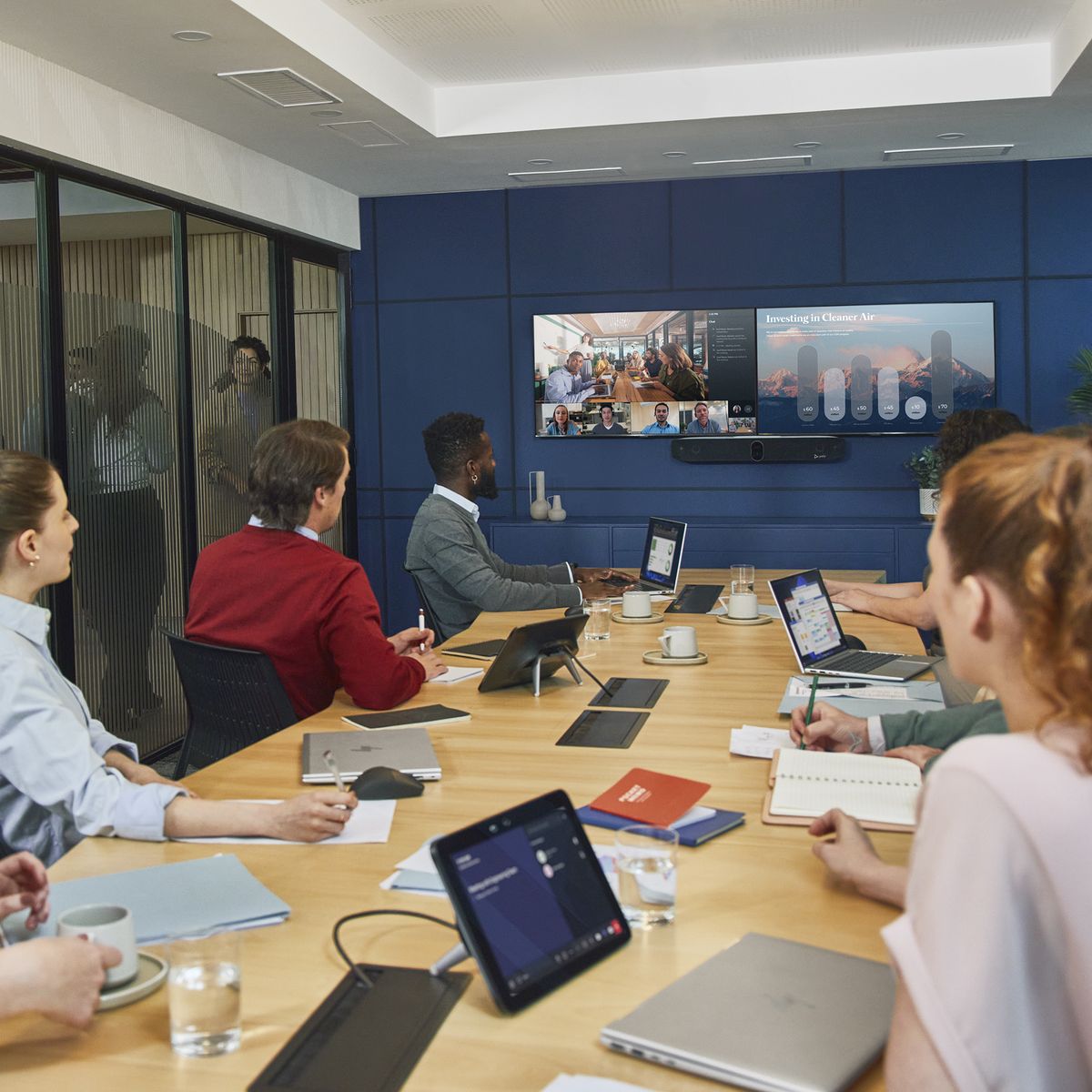 HP Poly Studio X72 Kit TC10 - Barra Video Bar 4K per Sala Riunioni - Codice A4MA7AA#ABB