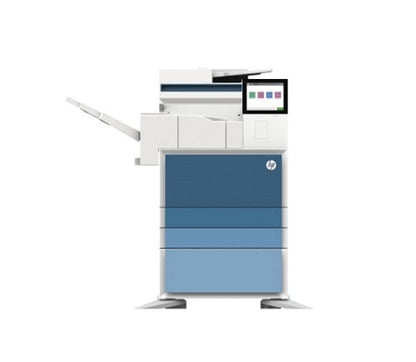 MULTIFUNZIONE IN B\N HP LASERJET MNGD MFP E730DN (completa di mobile supporto e toner) - Codice 5QJ87A