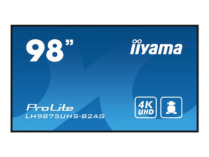iiyama ProLite LH9875UHS-B2AG - Monitor Digital Signage 4K 98"
