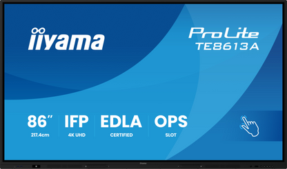 IIYAMA 86 UHD IR 40P Touchscreen mit interaktivem Android