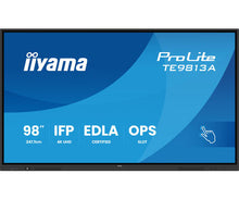 IIYAMA 98 uhd ir 40p touch ag with interactive android - Codice TE9813A-B2AG
