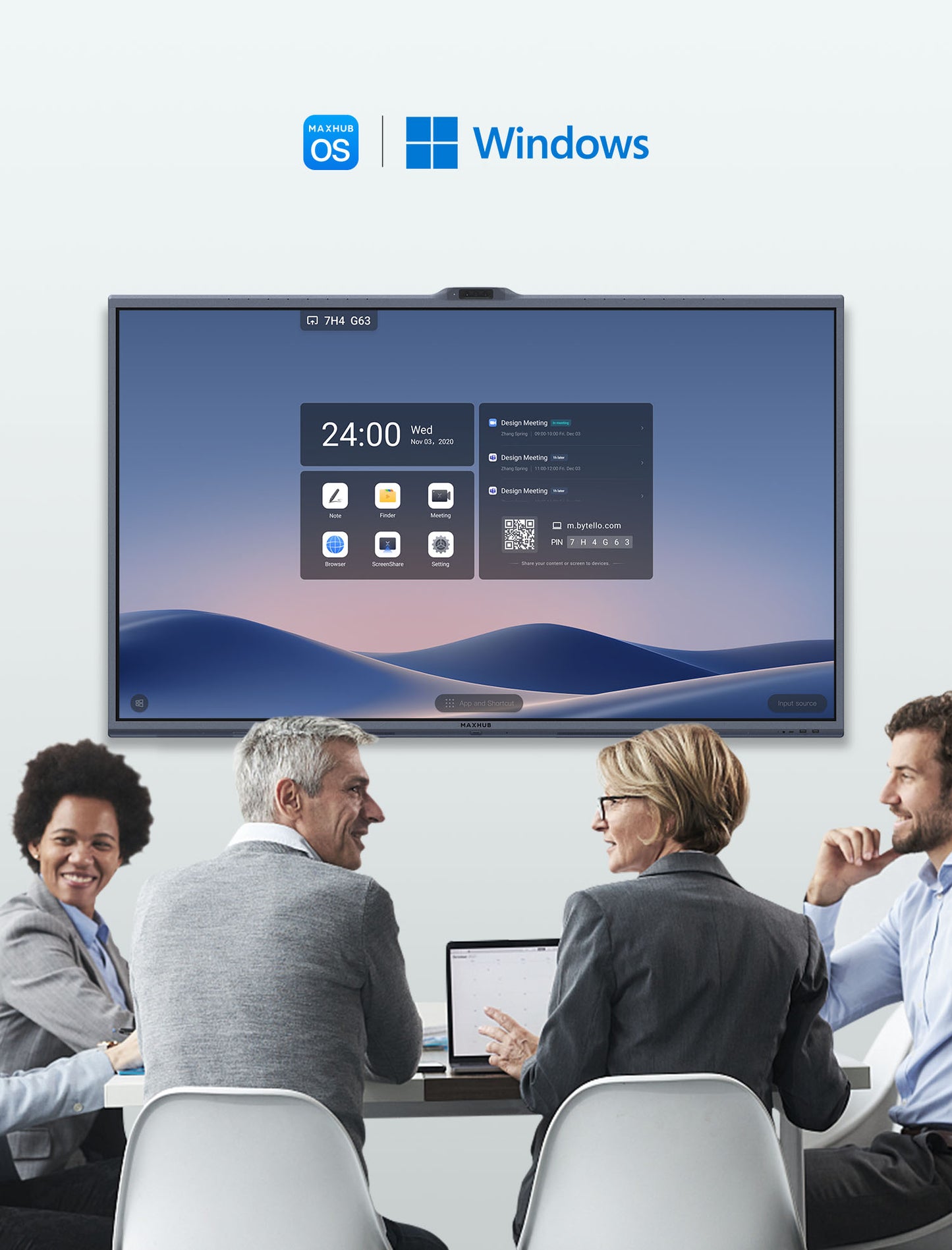 MAXHUB XBoard V7 series 75" All-in-one Conference Interactive Touch Display - Codice V7550