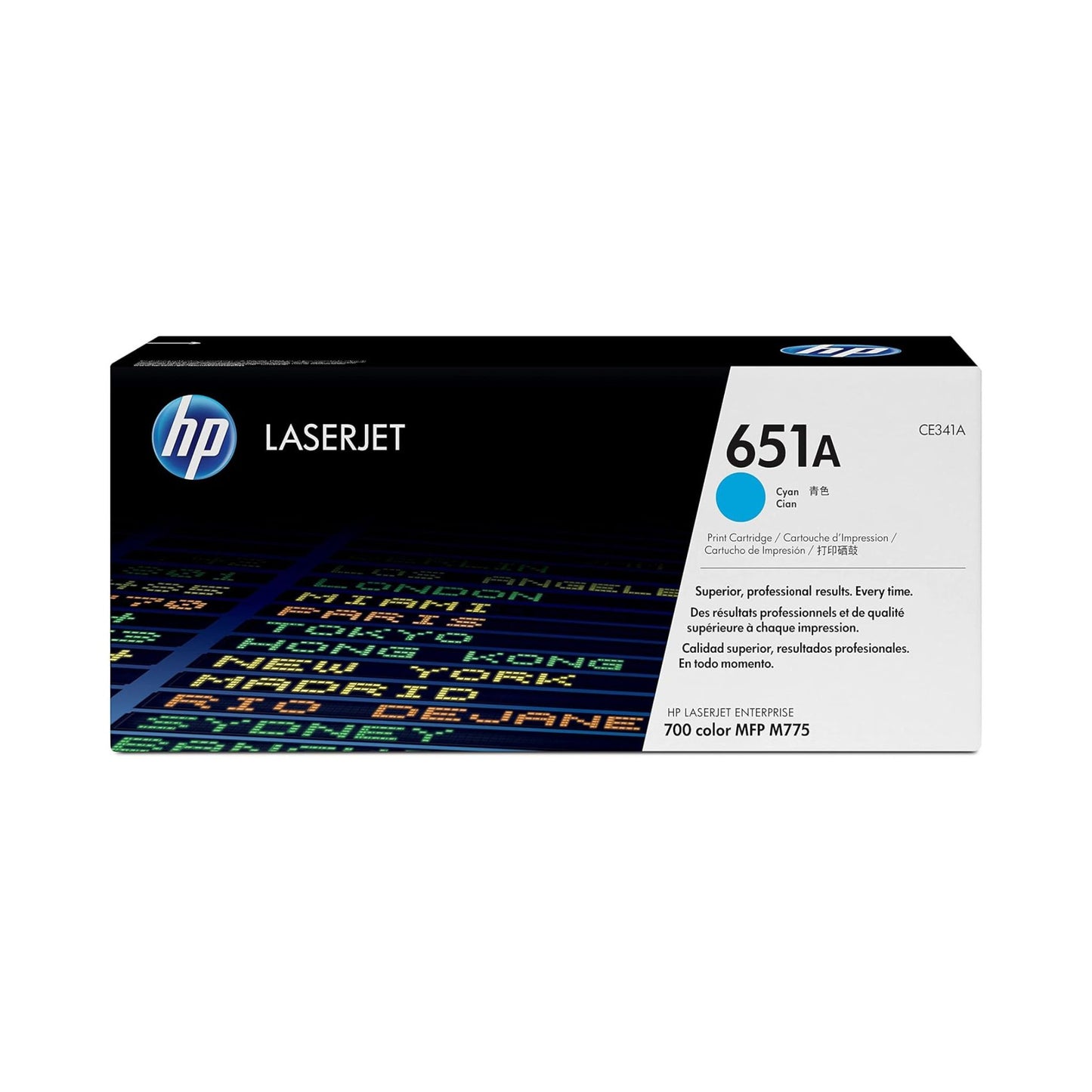 Original HP 651A CE341A Cyan-Toner für HP Color LaserJet Enterprise