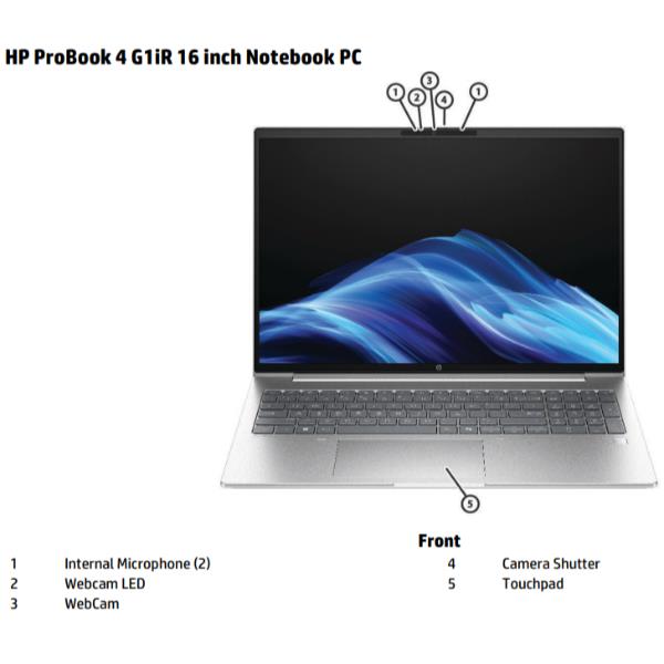 Notebook - ProBook 4 G1iR 16 - Codice D76DSAT
