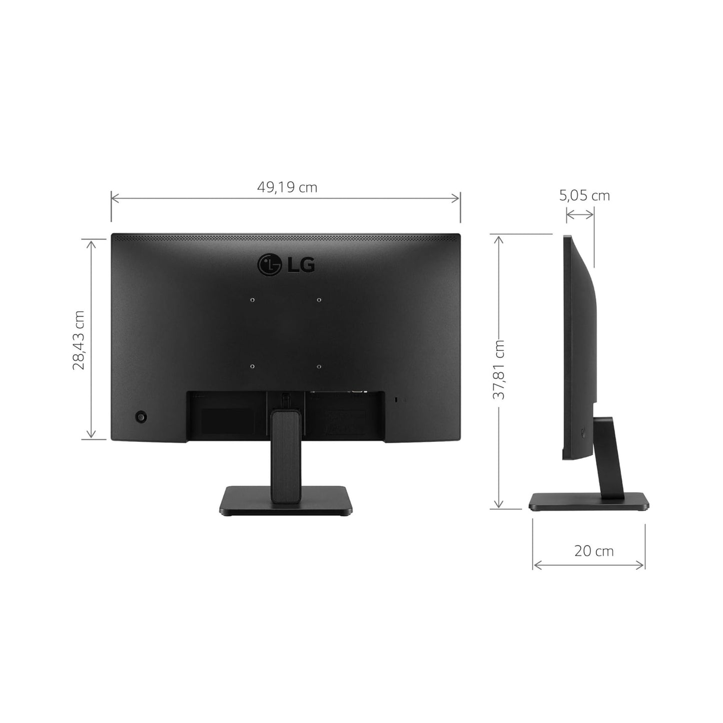 Monitor LG 22MR410-B - 21,4" Full HD IPS 75Hz