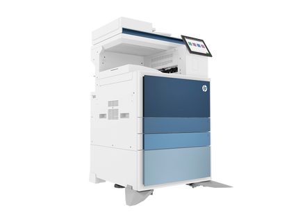 MULTIFUNZIONE IN B\N HP LASERJET MNGD MFP E730DN (completa di mobile supporto e toner) - Codice 5QJ87A