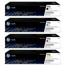 Kit 4 Toner Originali HP 117A (W2070A W2071A W2072A W2073A)