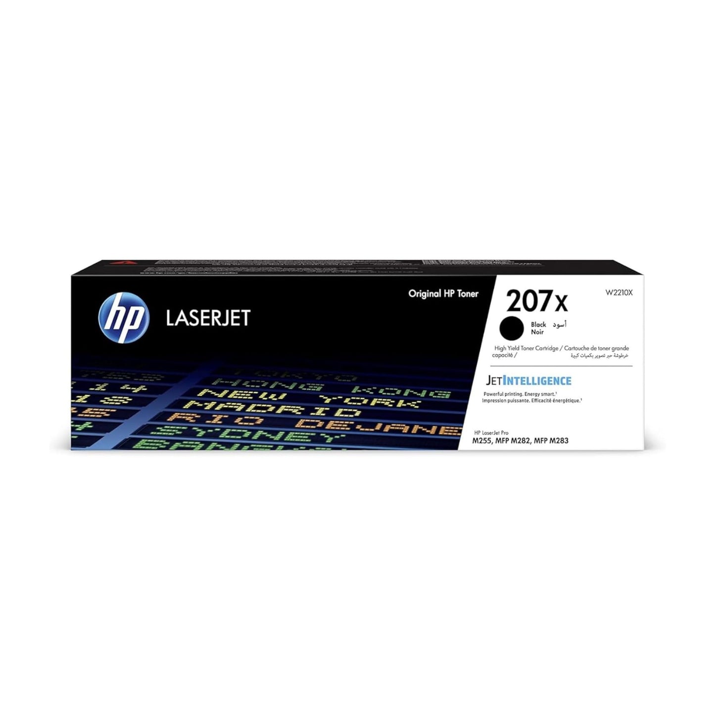 Original Schwarzer Toner mit hoher Reichweite – HP 207X W2210X