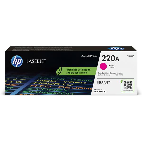 Cartuccia toner originale magenta LaserJet HP 220A - W2203A
