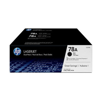TONER HP ORIGINALE - 78a Codice: CE278AD (2 X CE278A)