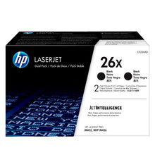 TONER HP ORIGINALE - 26X Codice: CF226XD (2 X CF226X)