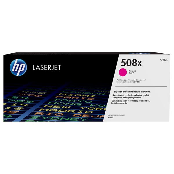 TONER HP ORIGINALE MAGENTA  - 508X Codice: CF363X