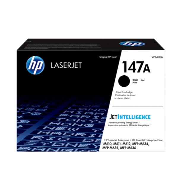 Toner HP originale capacità bassa - Nero 10.500 pagine - 147A - Codice W1470A