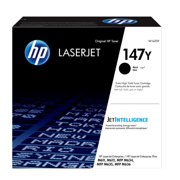 Toner HP originale altissima capacità - Nero 42.000 pagine - 147Y Codice: W1470Y