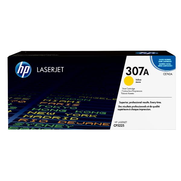 TONER HP ORIGINALE - CE742A Codice: CE742A GIALLO