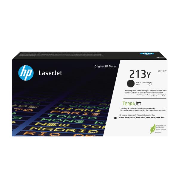Toner HP 213Y Nero Altissima Capacità 18000 Pagine W2130Y