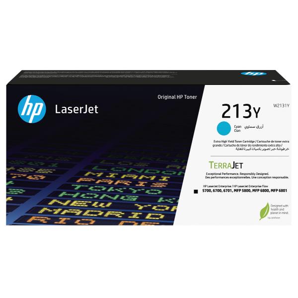 Toner Ciano HP 213Y Altissima Capacità LaserJet W2131Y