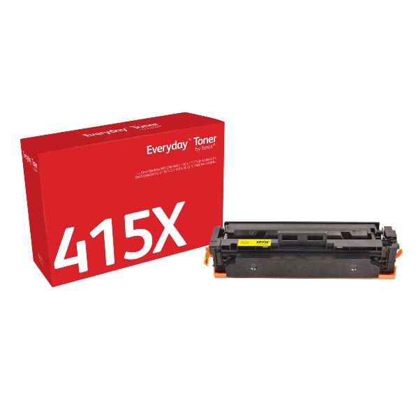 Toner Giallo Xerox Everyday HP 415X W2032X 006R04190 - Alta Capacità