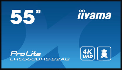 MONITOR IIYAMA 55" lcd uhd 4k android 11 24/7 500cd/m2
