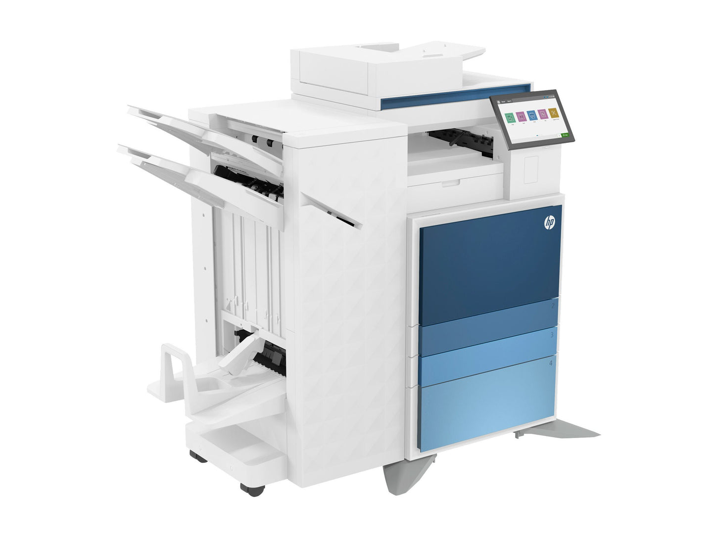 Multifunzione Contrattuale HP Color LaserJet serie E786dn - 5QJ90A + MOBILE SUPPORTO (No toner)