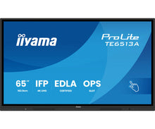 IIYAMA  65 uhd ir 40p touch ag with interactive android - Codice TE6513A-B1AG