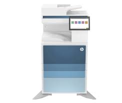 Stampante multifunzione Managed HP Color LaserJet serie E877dn - 5QK03A + MOBILE SUPPORTO (No toner)