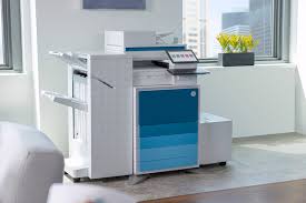 Stampante multifunzione Managed HP Color LaserJet serie E877dn - 5QK03A + MOBILE SUPPORTO (No toner)
