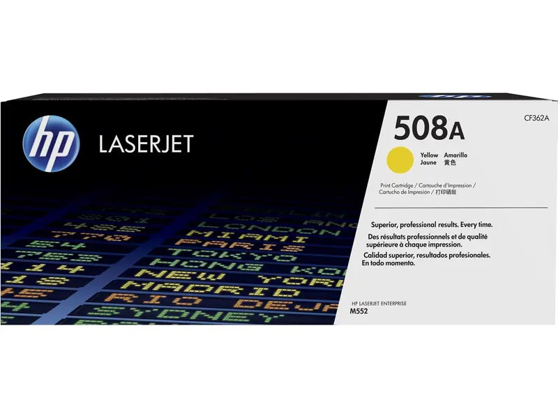TONER HP ORIGINALE GIALLO - 508X Codice: CF362X