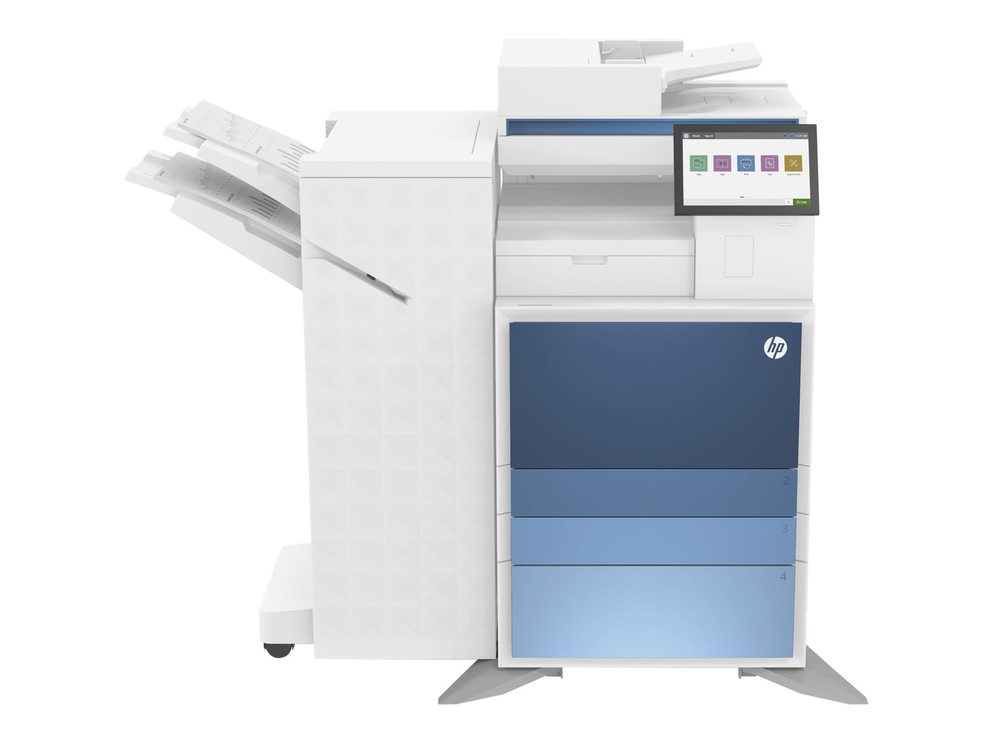 Multifunzione Contrattuale HP Color LaserJet serie E786dn - 5QJ90A + MOBILE SUPPORTO (No toner)