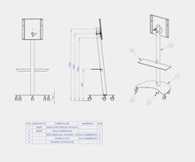 Gyro Trolley per Samsung Flip 2 55-65 OM17122